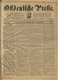 Ostdeutsche Presse. J. 22, 1898, nr 266