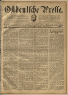 Ostdeutsche Presse. J. 22, 1898, nr 281