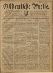 Ostdeutsche Presse. J. 23, 1899, nr 75