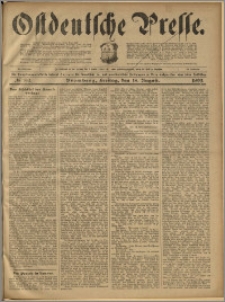 Ostdeutsche Presse. J. 23, 1899, nr 193