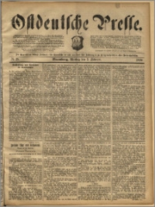 Ostdeutsche Presse. J. 14, 1890, nr 28