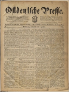 Ostdeutsche Presse. J. 16, 1892, nr 1