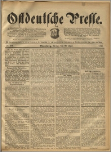 Ostdeutsche Presse. J. 16, 1892, nr 100