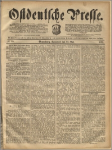 Ostdeutsche Presse. J. 16, 1892, nr 118