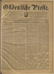Ostdeutsche Presse. J. 24, 1900, nr 40