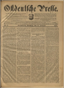 Ostdeutsche Presse. J. 24, 1900, nr 47