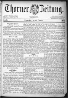 Thorner Zeitung 1878, Nro. 8