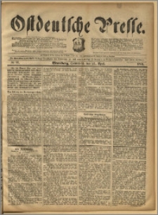 Ostdeutsche Presse. J. 18, 1894, nr 92