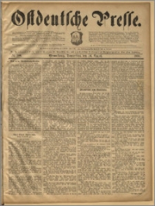 Ostdeutsche Presse. J. 18, 1894, nr 190