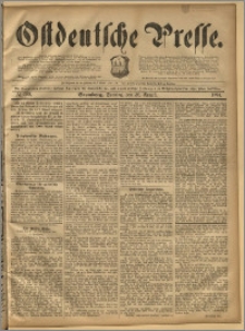 Ostdeutsche Presse. J. 18, 1894, nr 199