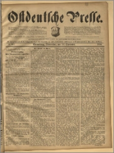 Ostdeutsche Presse. J. 18, 1894, nr 220