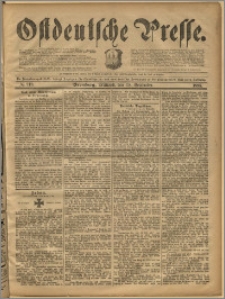 Ostdeutsche Presse. J. 19, 1895, nr 219