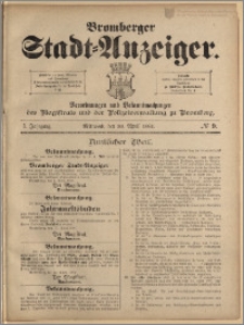 Bromberger Stadt-Anzeiger, J. 1, 1884, nr 9