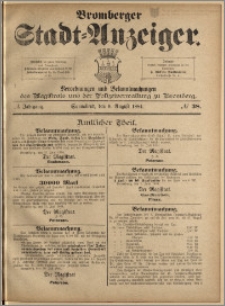 Bromberger Stadt-Anzeiger, J. 1, 1884, nr 38