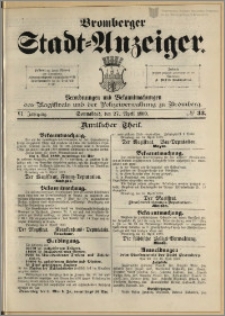 Bromberger Stadt-Anzeiger, J. 6, 1889, nr 33