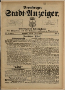 Bromberger Stadt-Anzeiger, J. 9, 1892, nr 4
