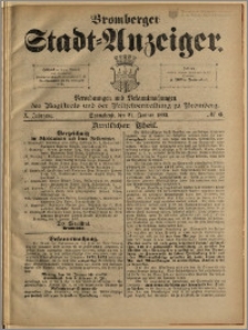 Bromberger Stadt-Anzeiger, J. 10, 1893, nr 6