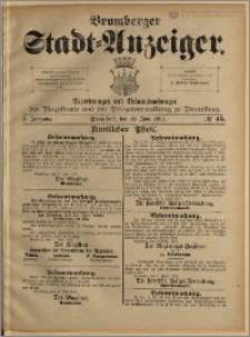 Bromberger Stadt-Anzeiger, J. 10, 1893, nr 45