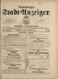 Bromberger Stadt-Anzeiger, J. 13, 1896, nr 17