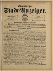 Bromberger Stadt-Anzeiger, J. 15, 1898, nr 7
