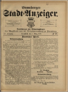 Bromberger Stadt-Anzeiger, J. 15, 1898, nr 18