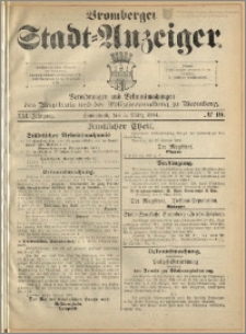 Bromberger Stadt-Anzeiger, J. 21, 1904, nr 19