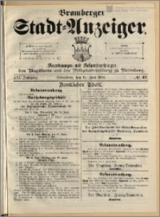 Bromberger Stadt-Anzeiger, J. 21, 1904, nr 47