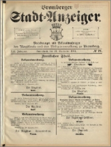 Bromberger Stadt-Anzeiger, J. 21, 1904, nr 77