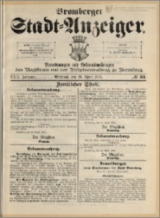 Bromberger Stadt-Anzeiger, J. 22, 1905, nr 33