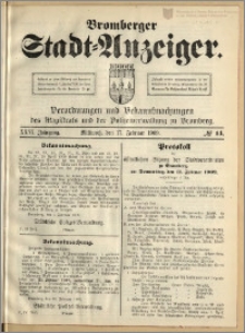 Bromberger Stadt-Anzeiger, J. 26, 1909, nr 14
