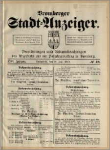 Bromberger Stadt-Anzeiger, J. 26, 1909, nr 49