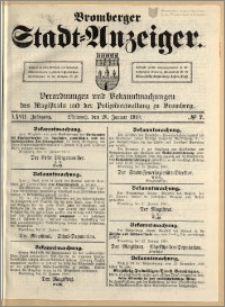 Bromberger Stadt-Anzeiger, J. 27, 1910, nr 7