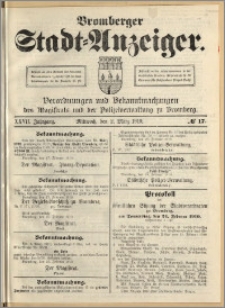 Bromberger Stadt-Anzeiger, J. 27, 1910, nr 17