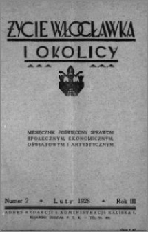 Życie Włocławka i Okolicy 1928, Luty, nr 2