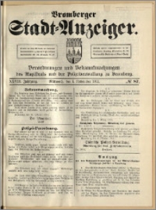 Bromberger Stadt-Anzeiger, J. 28, 1911, nr 87
