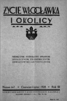 Życie Włocławka i Okolicy 1928, Czerwiec - Lipiec, nr 6-7