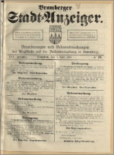 Bromberger Stadt-Anzeiger, J. 30, 1913, nr 27