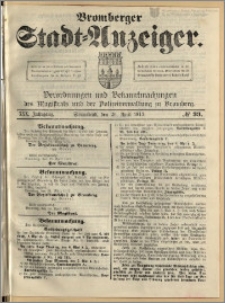 Bromberger Stadt-Anzeiger, J. 30, 1913, nr 33