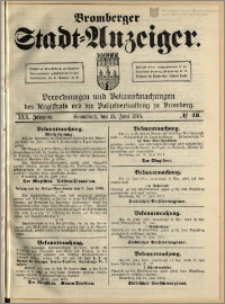 Bromberger Stadt-Anzeiger, J. 30, 1913, nr 49