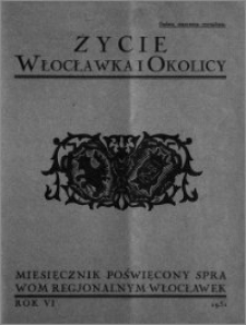 Życie Włocławka i Okolicy 1931, Styczeń, nr 1