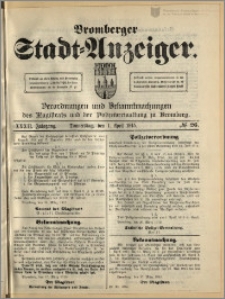 Bromberger Stadt-Anzeiger, J. 32, 1915, nr 26