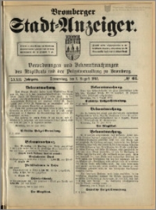 Bromberger Stadt-Anzeiger, J. 32, 1915, nr 62