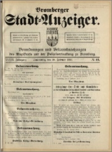 Bromberger Stadt-Anzeiger, J. 33, 1916, nr 12