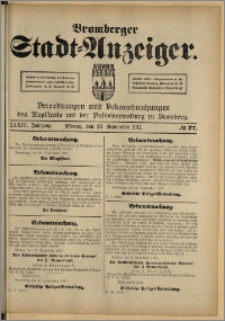 Bromberger Stadt-Anzeiger, J. 34, 1917, nr 77