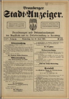 Bromberger Stadt-Anzeiger, J. 35, 1918, nr 48