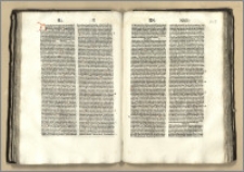 Sententiarum libri IV, cum commento Bonaventure : P.II.- Tabula Ioannis Beckenhaub