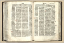 Biblia, cum postillis Nicolai de Lyra et expositionibus Guillelmi Britonis in omnes prologos s. Hieronymi et additionibus Pauli Burgensis replicisque Matthiae Doering.- Nicolaus de Lyra : Contra perfidiam Iudaeorum. Vol. 1