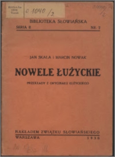 Nowele łużyckie