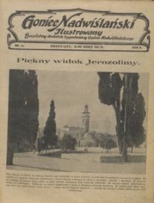 Goniec Nadwiślański Ilustrowany : bezpłatny dodatek tygodniowy Gońca Ndwiślańskiego 1931.03.15 R.5 nr 11