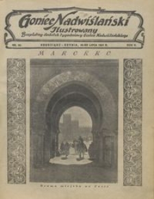 Goniec Nadwiślański Ilustrowany : bezpłatny dodatek tygodniowy Gońca Ndwiślańskiego 1931.07.26 R.5 nr 30